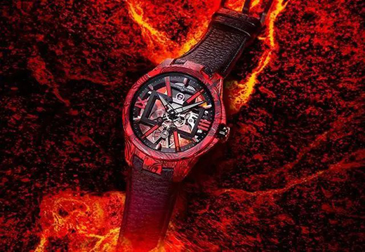 雅典表科技感十足，別與其他瑞士機(jī)械表