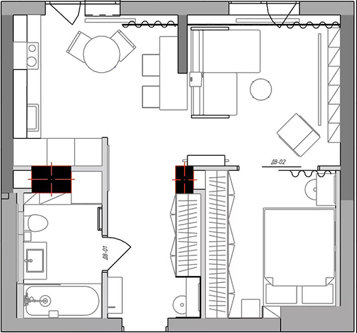 超級(jí)有品位的設(shè)計(jì)，木飾面與高級(jí)灰的完美結(jié)合