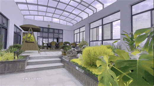 院子封個移動陽光房，把家打造成夢想中的樣子