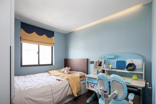 140平現(xiàn)代風(fēng)裝修，時(shí)尚溫馨的客廳，無主燈吊頂簡潔優(yōu)雅