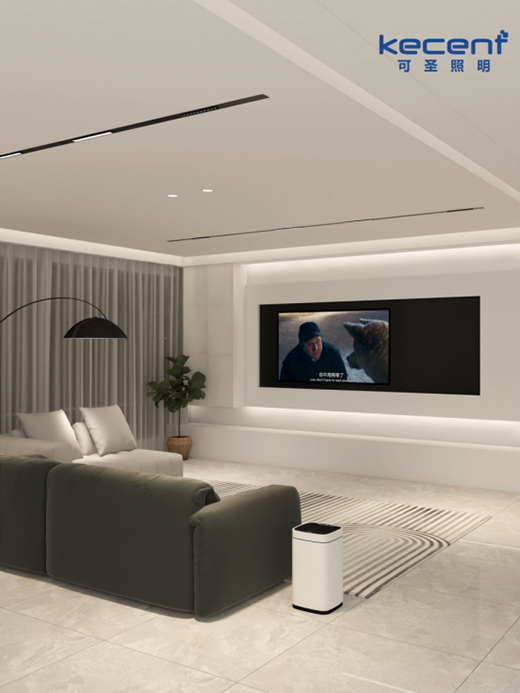 如何利用燈光設(shè)計(jì)提升客廳氛圍?KECENT可圣照明亮絕招