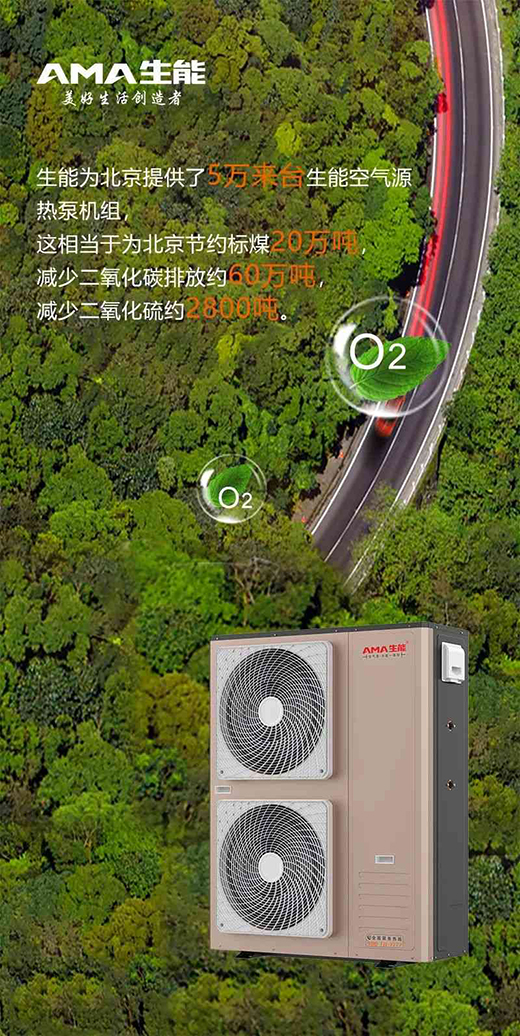 生能空氣能熱水器：每一個舉動，都會悄悄改變世界