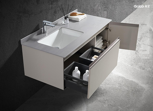 Gobo高寶悅喜系列浴室柜，體驗衛(wèi)浴空間的簡約時尚之美