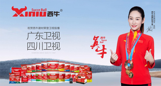 西牛建材榮登兩大衛(wèi)視頻道，開(kāi)啟品牌之路新征程!