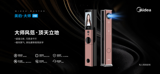 美的智能鎖：靈蛇賀歲，智護(hù)家門