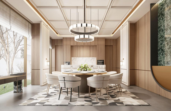 桃花村【新意景】：高端定制的盡頭，是板材的自我進化